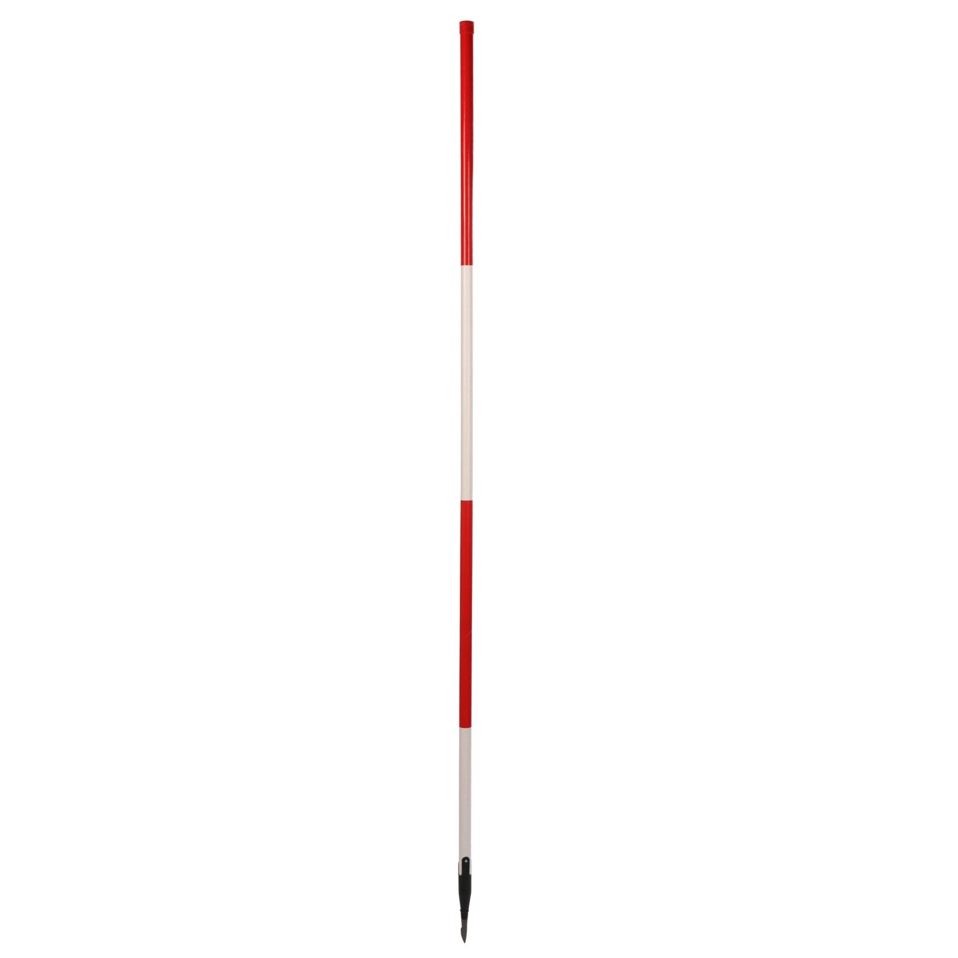 NESTLE Holzfluchtstab, dreikant Dreilaschenspitze, Länge 2 m, r/w w/r, 12 Stück im Set NESTLE Holzfluchtstab, dreikant Dreilaschenspitze, Länge 2 m, r/w w/r, 12 Stück im Set